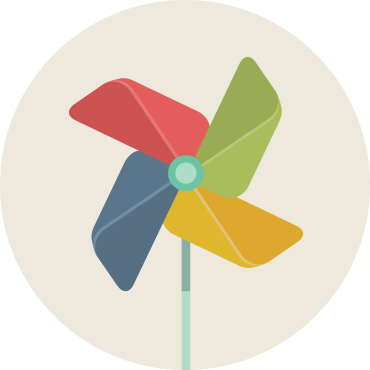 Pinwheel illustration